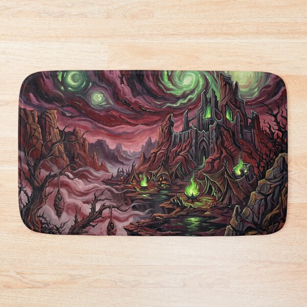 Item preview, Dathomir Starry Night Sci Fi Landscape designed and sold by Bad-Decisions-Designs.
