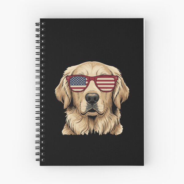 Item preview, Patriotic Golden Retriever American Flag Sunglasses Dog Lover designed and sold by PopStars1993.