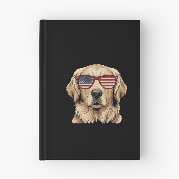 Item preview, Patriotic Golden Retriever American Flag Sunglasses Dog Lover designed and sold by PopStars1993.