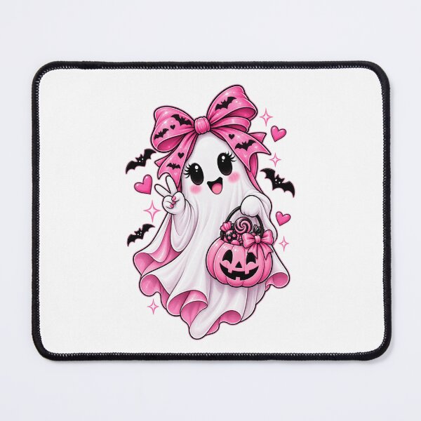 Item preview, Pink Ghost Halloween – Cute Spooky Kawaii Design designed and sold by Syedshah13.