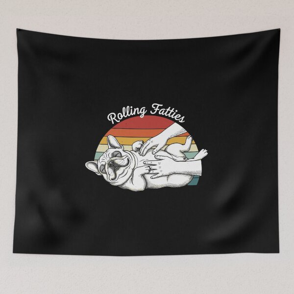 Item preview, Rolling Fatties French Bulldog Dog Owner Belly Rub designed and sold by PopStars1993.