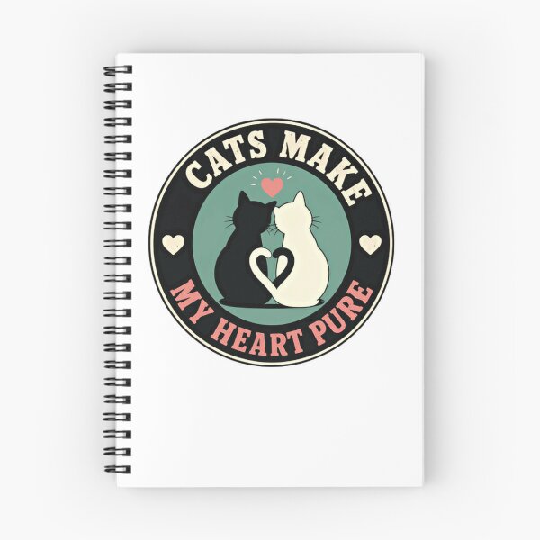Item preview, Cats Make My Heart Pure Cat Lover Pet Parent Feline Companion designed and sold by HumansStuck12.