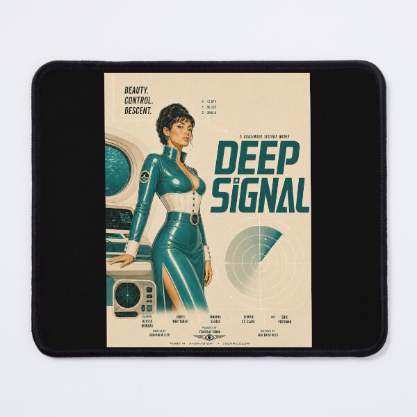 Item preview, Deep Signal – Retro Futurism Sci Fi designed and sold by obstinator.