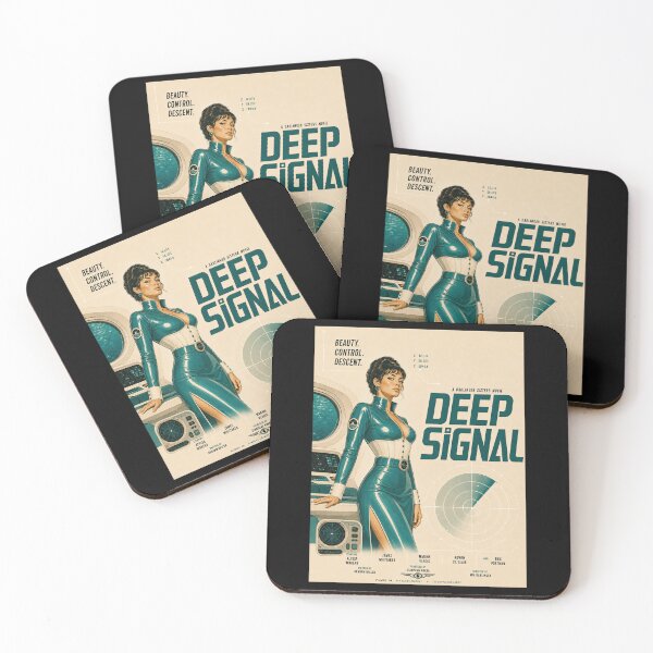 Item preview, Deep Signal – Retro Futurism Sci Fi designed and sold by obstinator.