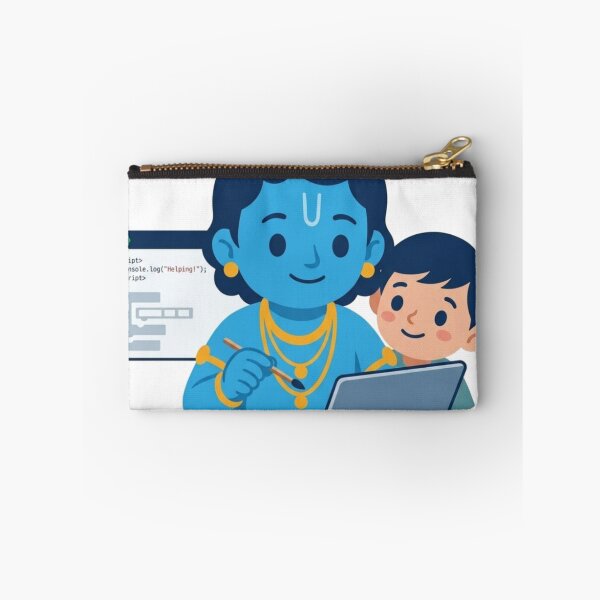 Item preview, code with compassion | Developer Sticker | Programming Tech Humor designed and sold by BhaktiByte.