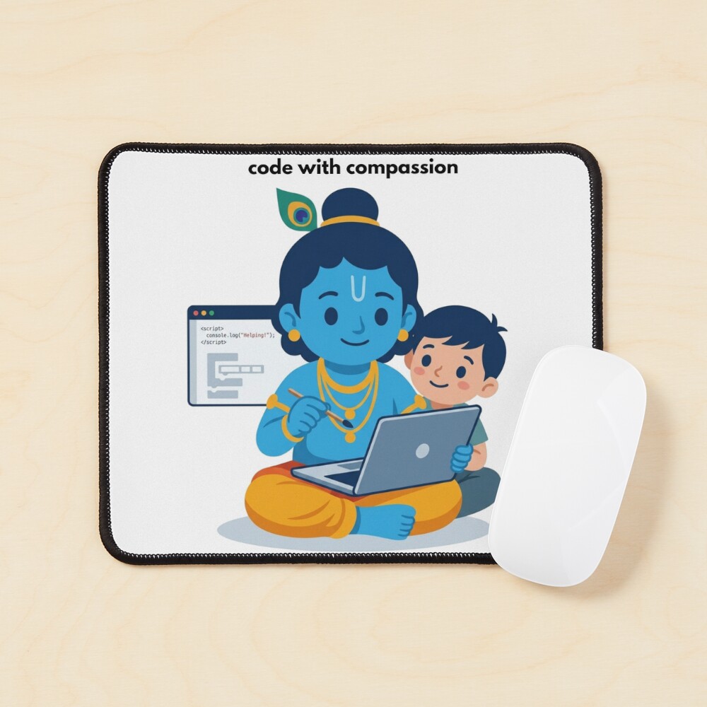 Item preview, Mouse Pad designed and sold by BhaktiByte.