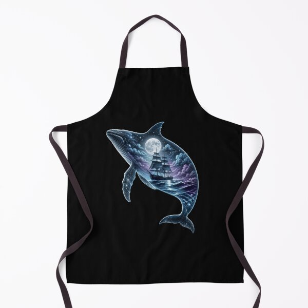 Item preview, Moby Dick Moonlit Voyage Inside a Celestial Whale designed and sold by Fenay Designs.