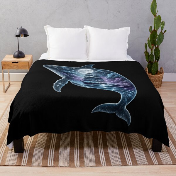 Item preview, Moby Dick Moonlit Voyage Inside a Celestial Whale designed and sold by Fenay Designs.
