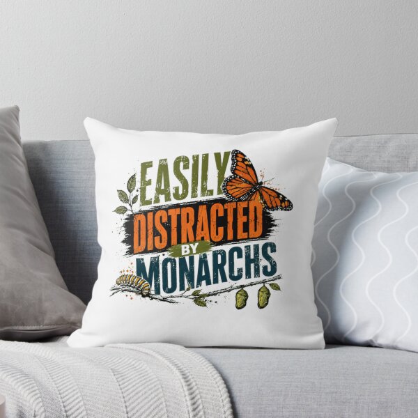 Item preview, Easily Distracted By Monarchs Monarch Butterfly Lover Nature Enthusiast designed and sold by RetroMini2026.