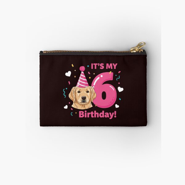 Item preview, It's My 6 Birthday Golden Retriever Six Year Old Child designed and sold by PopStars1993.