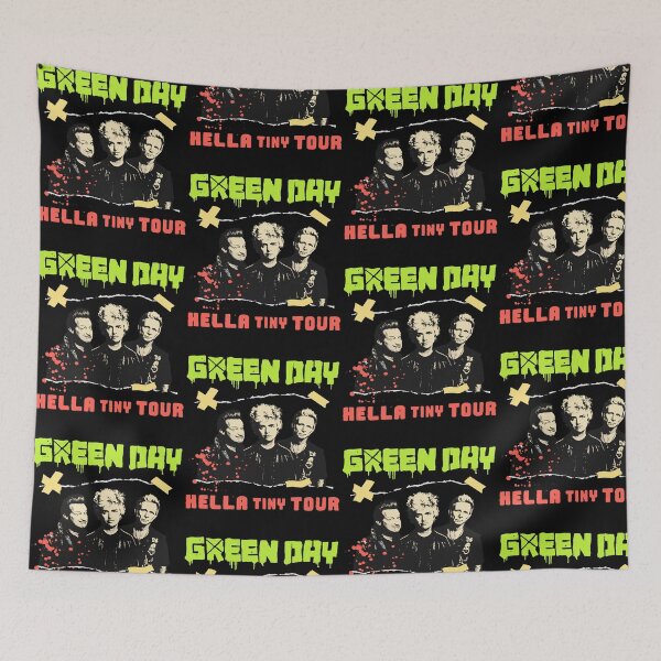 Item preview, Green Day Hella Tiny Tour Punk Rock Band Fan designed and sold by ostenlee.