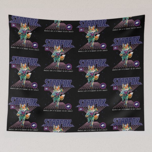 Item preview, Fox Buckle Up It’s About to Get Crazy Retro Gaming designed and sold by Glow-Paw-Studio.
