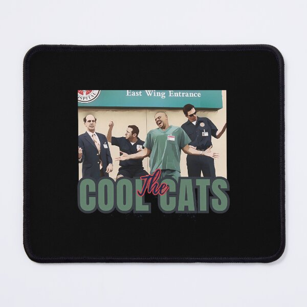 Item preview, Hospital East Wing Entrance Doctor Medical Crew Scene The Cool Cats designed and sold by PatrickBrandt.