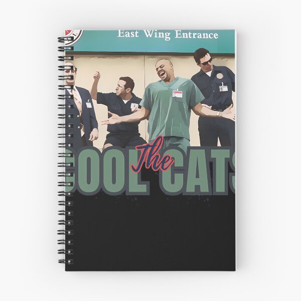 Item preview, Hospital East Wing Entrance Doctor Medical Crew Scene The Cool Cats designed and sold by PatrickBrandt.