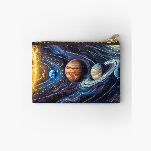 Item preview, Solar System Starry Night Space Landscape designed and sold by Bad-Decisions-Designs.
