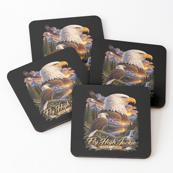 Item preview, Fly High Jackie 2012-2026 Bald Eagle Memorial designed and sold by ViniBall.