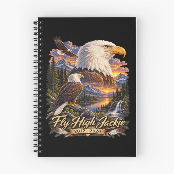 Item preview, Fly High Jackie 2012-2026 Bald Eagle Memorial designed and sold by ViniBall.
