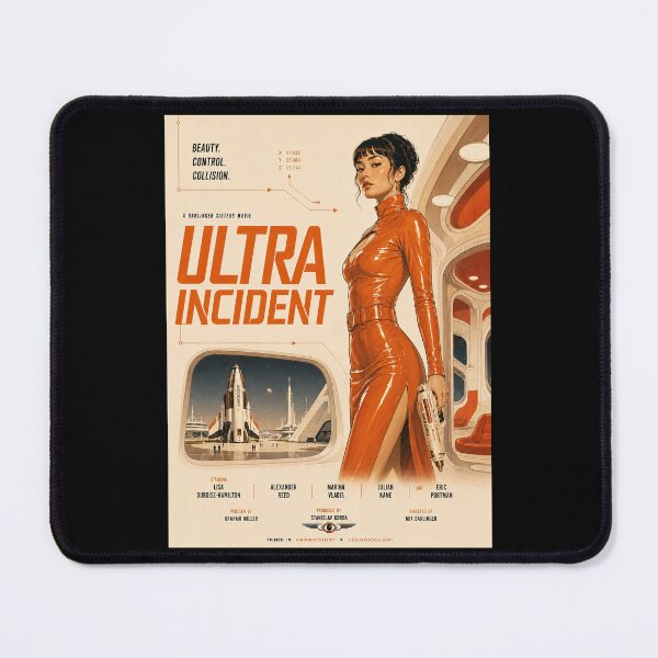 Item preview, Ultra Incident – Retro Futurist Sci Fi designed and sold by obstinator.