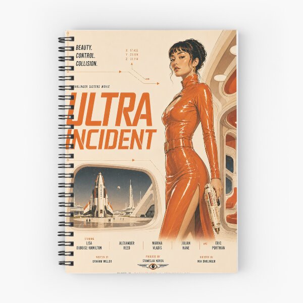 Item preview, Ultra Incident – Retro Futurist Sci Fi designed and sold by obstinator.