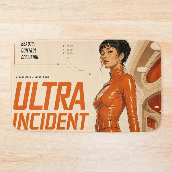 Item preview, Ultra Incident – Retro Futurist Sci Fi designed and sold by obstinator.