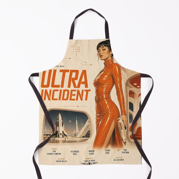 Item preview, Ultra Incident – Retro Futurist Sci Fi designed and sold by obstinator.