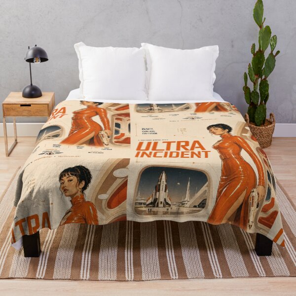 Item preview, Ultra Incident – Retro Futurist Sci Fi designed and sold by obstinator.