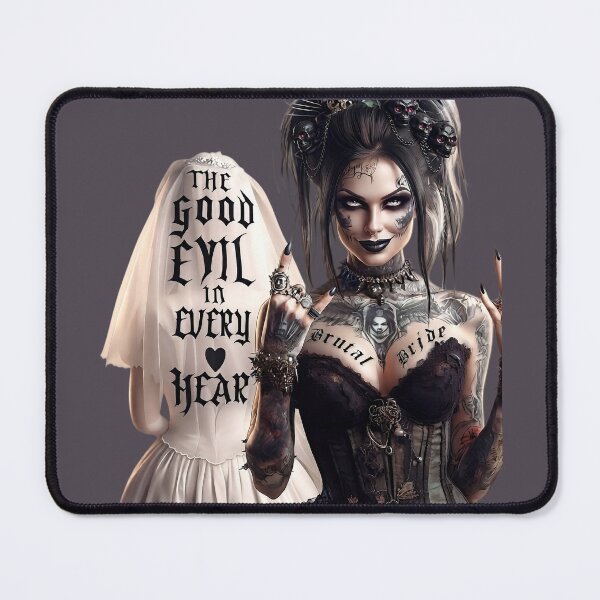Item preview, Brutal Bride Gothic Corset Tattoo designed and sold by Voodoo Store Paranormal Collections.