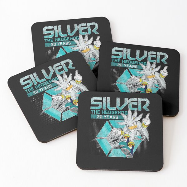 Item preview, Silver The Hedgehog 20th Anniversary Future Hero designed and sold by ostenlee.