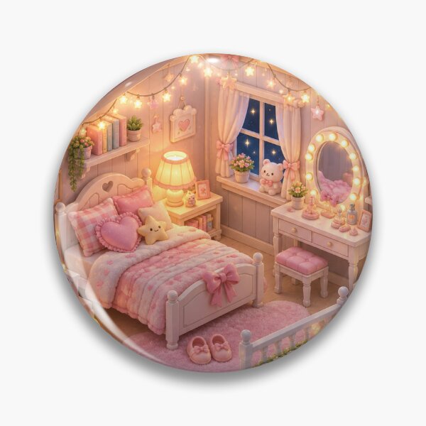 Item preview, Cozy Mini Bedroom Sticker designed and sold by blossomfun.