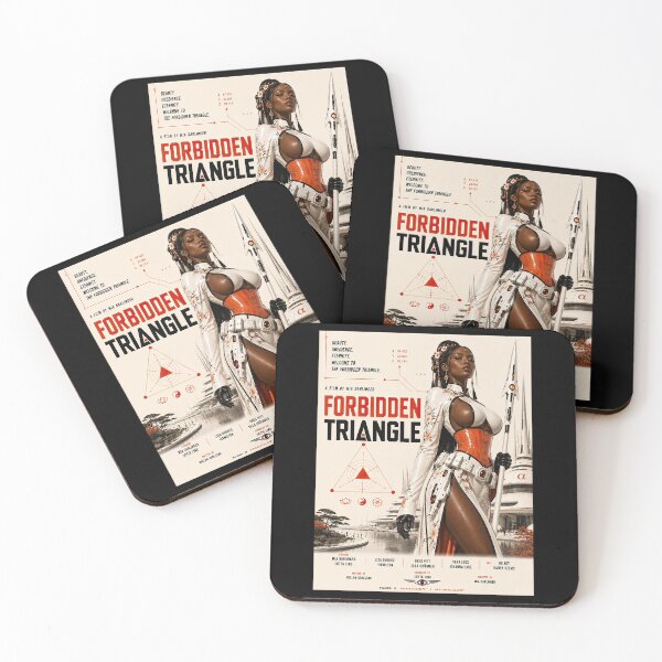 Item preview, Forbidden Triangle – Retro Futurist Sci Fi designed and sold by obstinator.