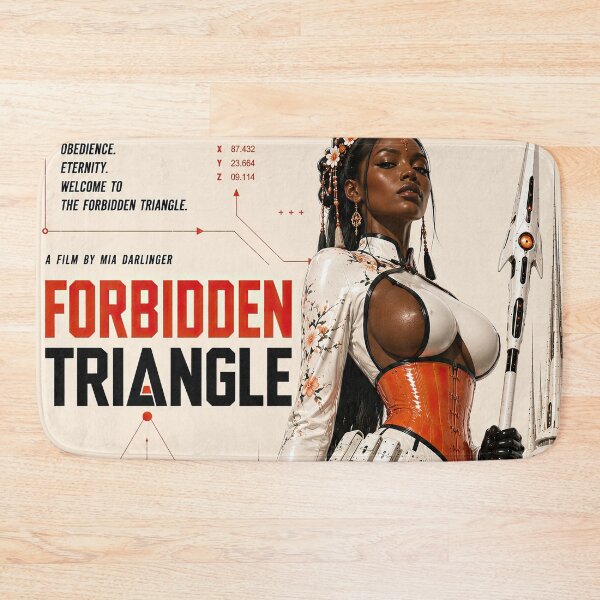 Item preview, Forbidden Triangle – Retro Futurist Sci Fi designed and sold by obstinator.