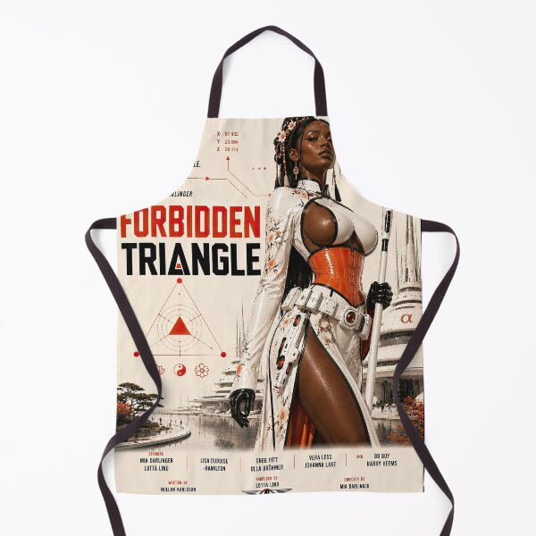 Item preview, Forbidden Triangle – Retro Futurist Sci Fi designed and sold by obstinator.