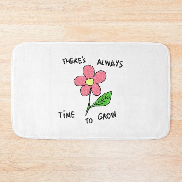 Item preview, Flower doodle with motivational quote designed and sold by thistleberry.