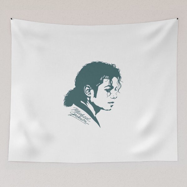 Item preview, Michael Jackson Vintage Portrait – The King of Pop Music Fan Tee designed and sold by SparklesCo.