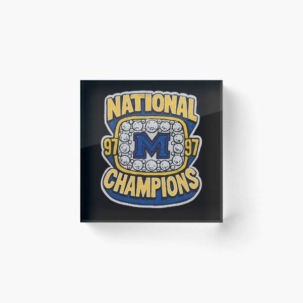 Item preview, National Champions 97 Championship Ring M Victory Emblem designed and sold by PatrickBrandt.