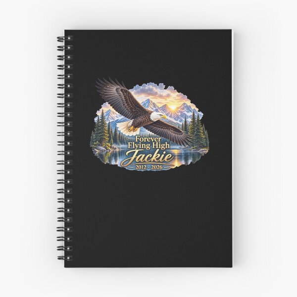 Item preview, Forever Flying High Jackie 2012–2026 Eagle Memorial designed and sold by Glow-Paw-Studio.