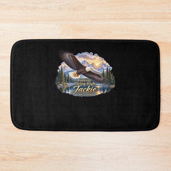 Item preview, Forever Flying High Jackie 2012–2026 Eagle Memorial designed and sold by Glow-Paw-Studio.