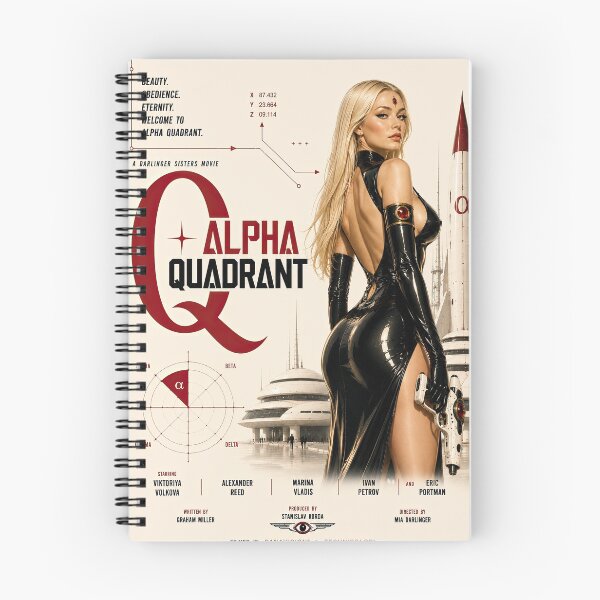 Item preview, Alpha Quadrant – Retro Futurist Sci Fi designed and sold by obstinator.
