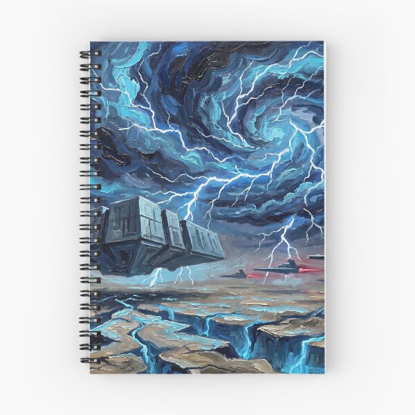 Item preview, Exegol Starry Night Sci Fi Landscape designed and sold by Bad-Decisions-Designs.