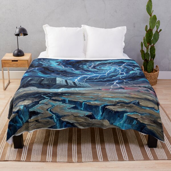 Item preview, Exegol Starry Night Sci Fi Landscape designed and sold by Bad-Decisions-Designs.