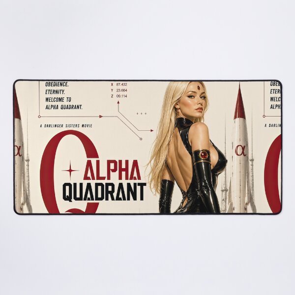 Item preview, Alpha Quadrant – Retro Futurist Sci Fi designed and sold by obstinator.
