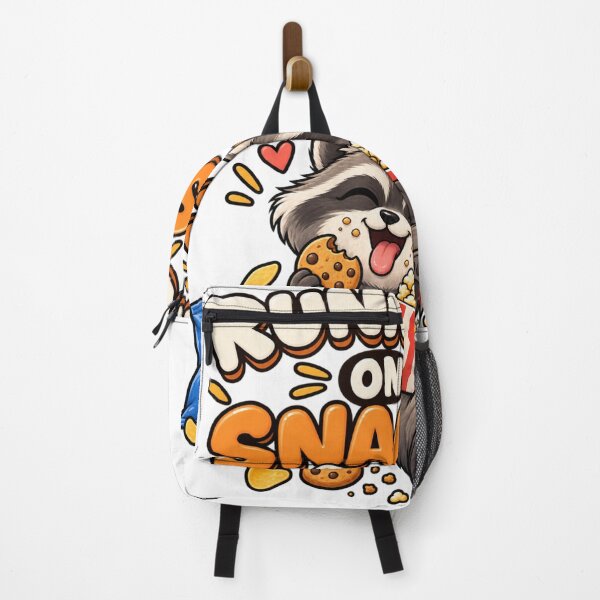 Item preview, Running on Snacks – Cute Happy Raccoon Cartoon Design designed and sold by Kiinaaa.