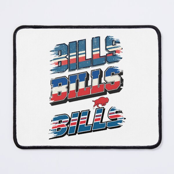 Item preview, Blue Red White Bison Sport Team Tribute designed and sold by RaineeMcDaniel.