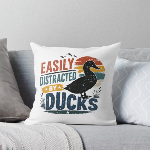 Item preview, Easily Distracted By Ducks Duck Lover Waterfowl Enthusiast designed and sold by RetroMini2026.