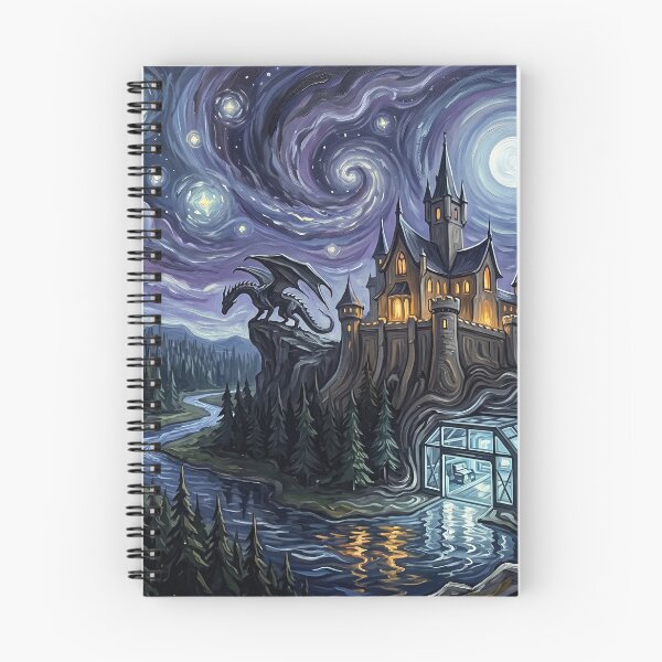 Item preview, Fantasy World Delos Starry Night Sci Fi Landscape designed and sold by Bad-Decisions-Designs.