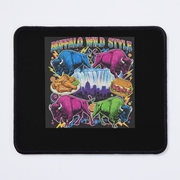 Item preview, Psychadelic Bison Waterfall Food Feast designed and sold by RaineeMcDaniel.