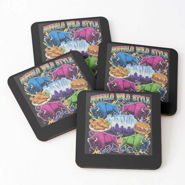 Item preview, Psychadelic Bison Waterfall Food Feast designed and sold by RaineeMcDaniel.