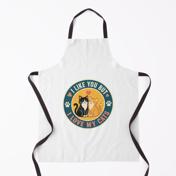 Item preview, I Like You But I Love My Cats Cat Lover Pet Parent designed and sold by HumansStuck12.