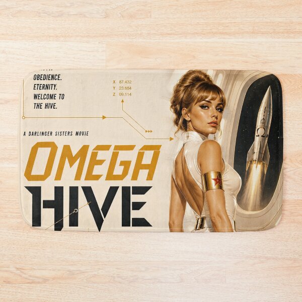 Item preview, Omega Hive – Retro Futurist Sci Fi designed and sold by obstinator.