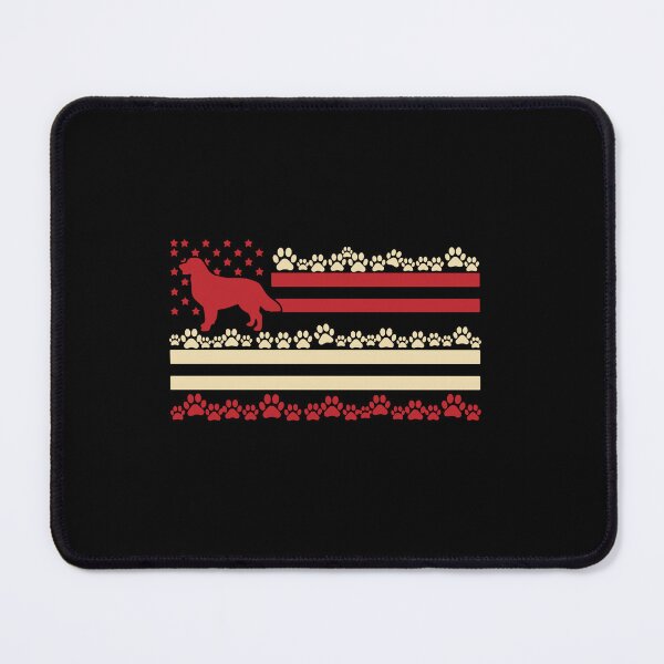 Item preview, Patriotic Golden Retriever American Flag Dog Paw designed and sold by PopStars1993.